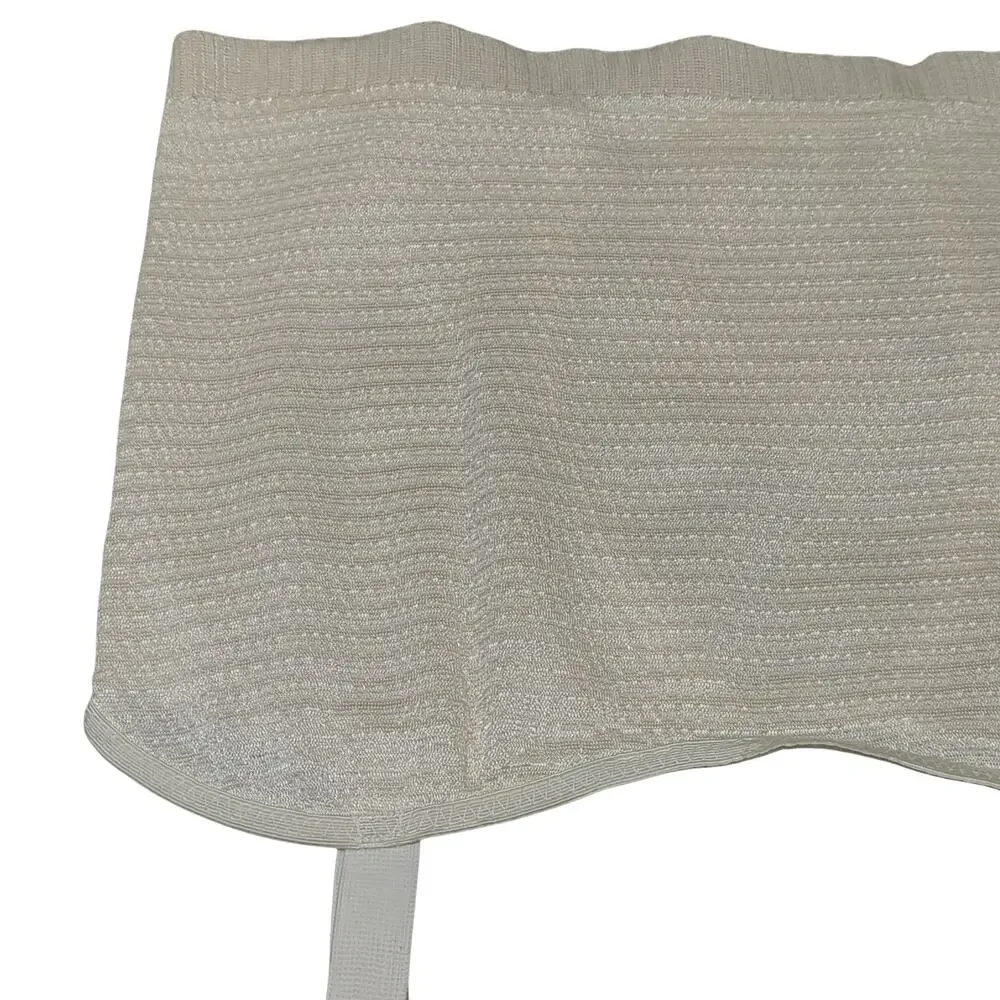 1960s My Fair Lady Pucker Knit Panty Girdle Stocking Fastener Size Large